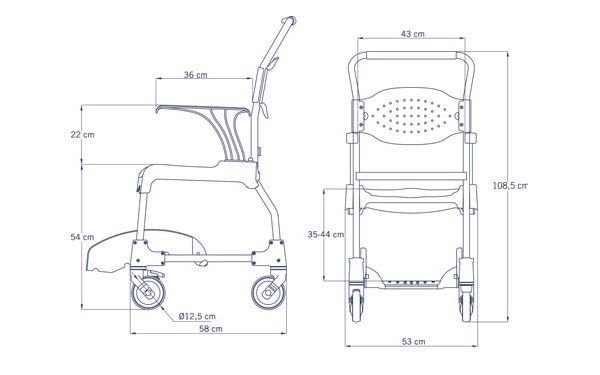 silla moem medidas