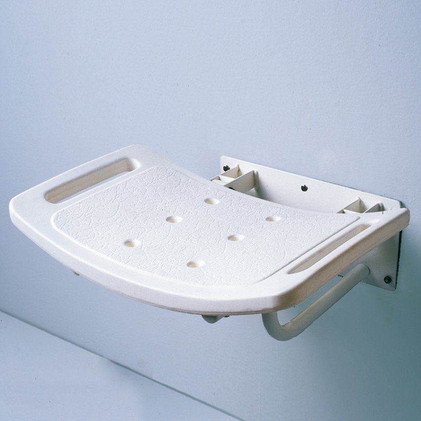 ASIENTO DE DUCHA ABATIBLE DE PARED